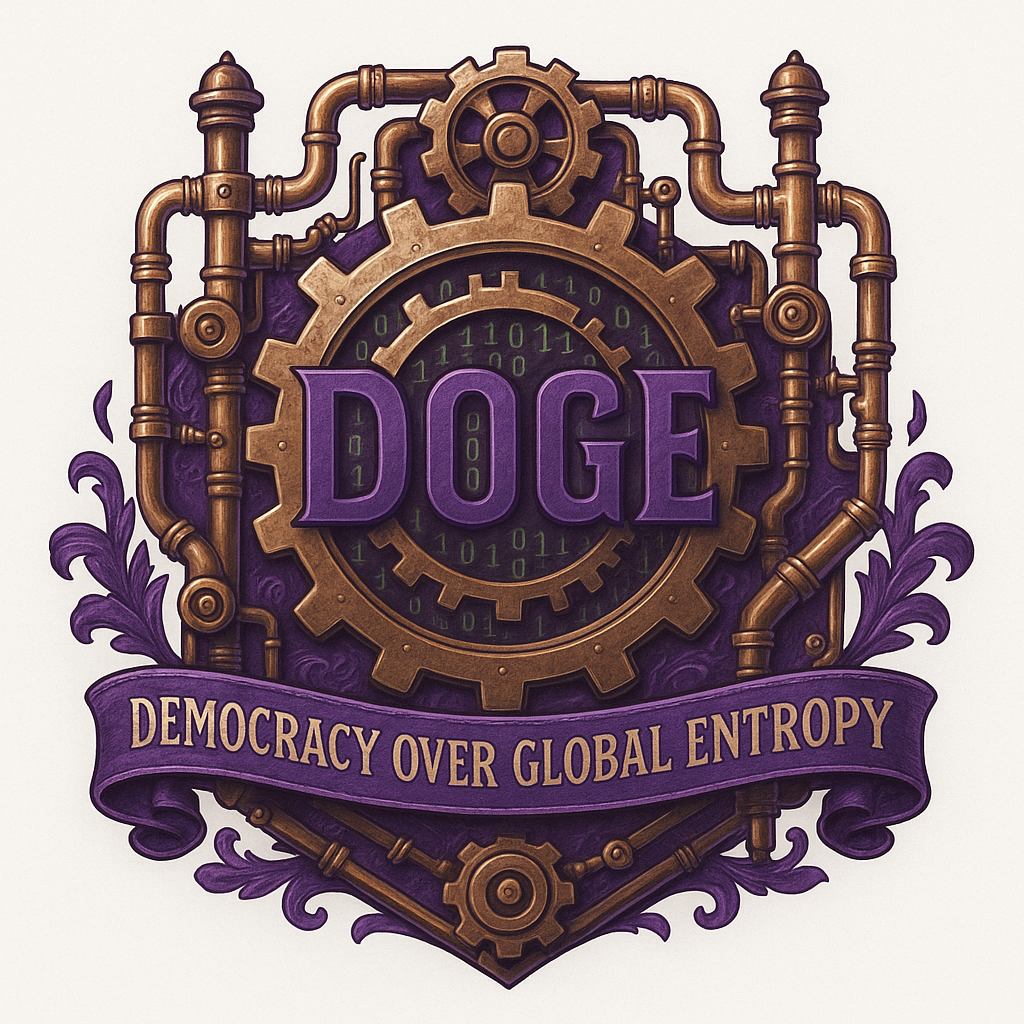 Elon Musk 2028: DEMOCRACY OVER GLOBAL ENTROPY (DOGE)
